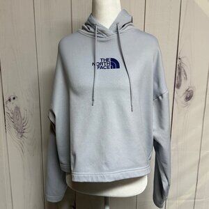 The North Face‎ Horizon Cropped Hoodie Women's L Lilac Performance Fleece EUC